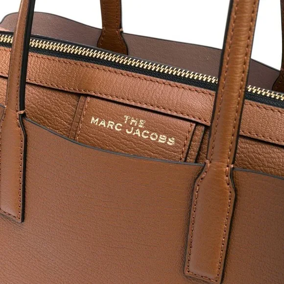 Marc Jacobs Brown Protégé Leather Mini Tote Bag